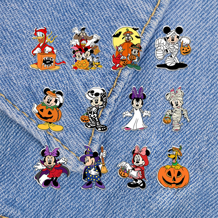 Wholesale   Brooch Badge Head   Acrylic Anime Cute Resin Collar Pin
