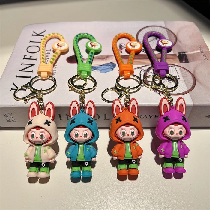 Wholesale Cartoon Cute Lamb PVC Keychains JDC-KC-JinB006