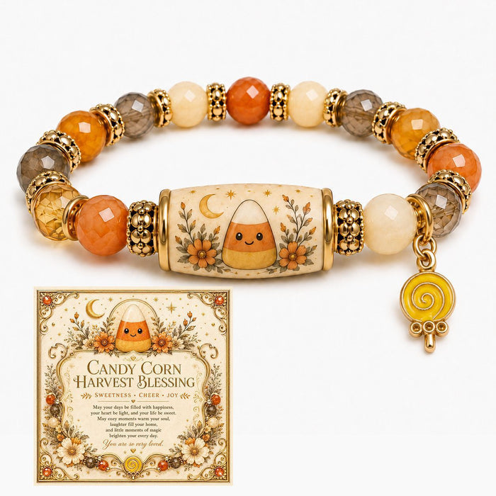 Wholesale  Ghost Black Cat Pumpkin Crystal Bead Elastic Bracelet Unisex Fashion Jewelry Accessory For Party Gift Boutique Resale