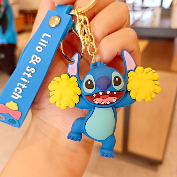 Wholesale Cartoon Doll Silicone Keychain JDC-KC-MingT013