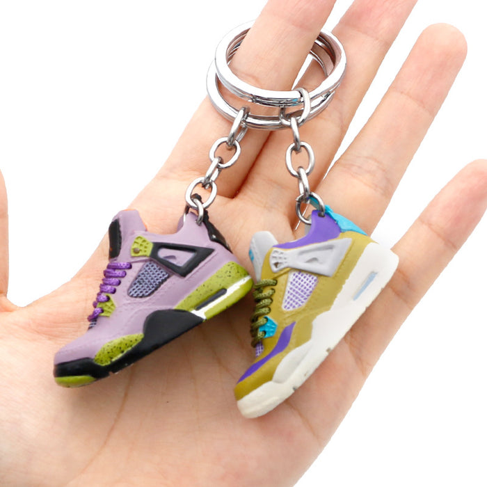 Wholesale PVC Shoe Model Keychain JDC-KC-QLPing003