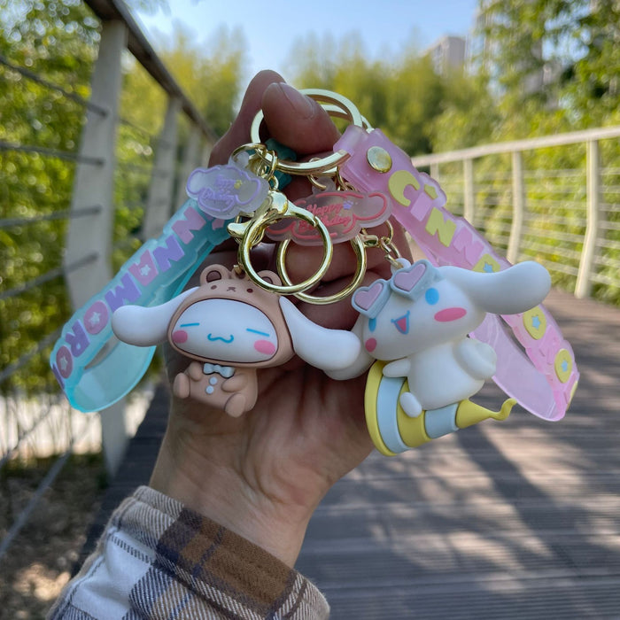 Wholesale Keychain pendant, cute cartoon backpack decoration, small gift