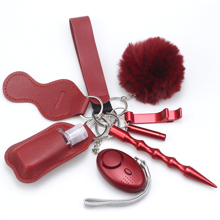 Wholesale Multifunctional Keychain Leather 9-piece Set JDC-KC-TouMS017