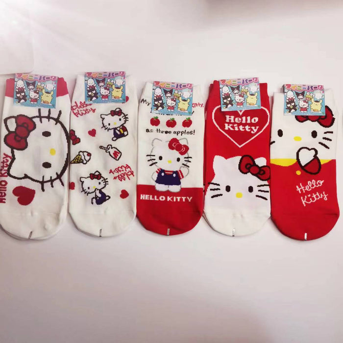 Wholesale Cotton Cartoon Short Socks JDC-SK-Xiasi005