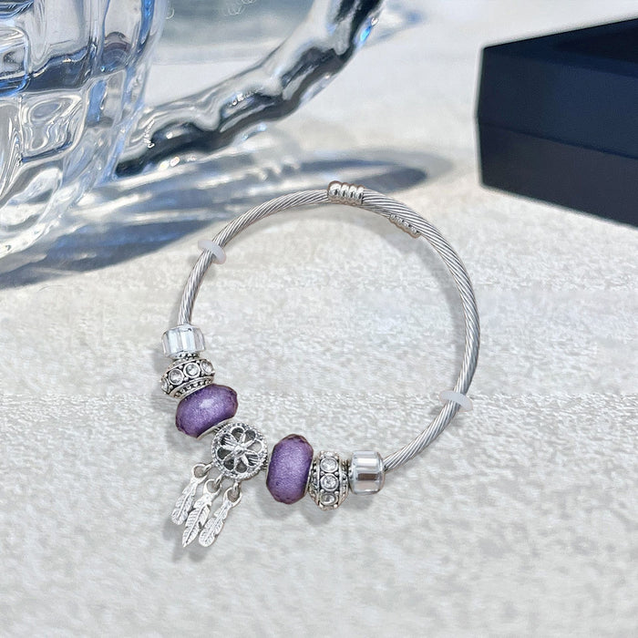 Wholesale Dream Catcher Alloy Bracelet JDC-BT-BeiHe003