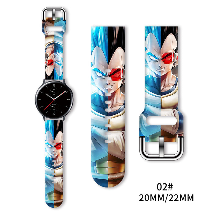 Wholesale Printed Tpu Watch Strap Wrist Strap JDC-WD-NuoQi070