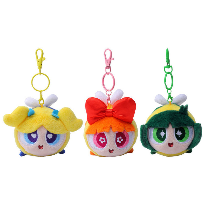 Wholesale Cute plush cartoon wing keychains