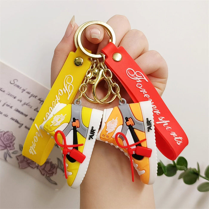 Wholesale Cartoon Silicone 3D Shoes Keychain JDC-KC-HaoXi015