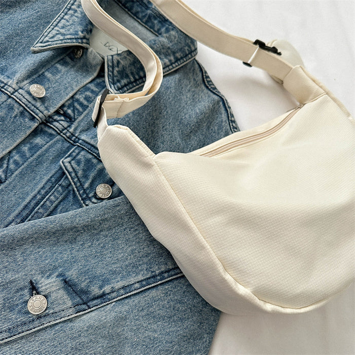 Wholesale Canvas bag, crossbody bag, large capacity casual versatile shoulder bag