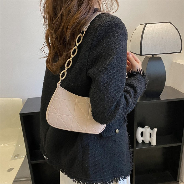 Wholesale Felt Shoulder Messenger Bag JDC-SD-Wangp004