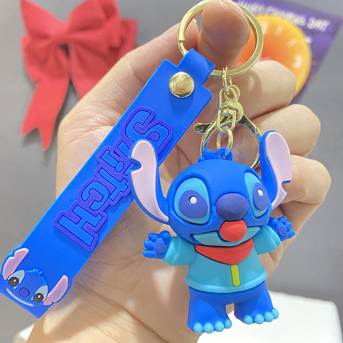 Wholesale PVC Cartoon Doll Keychain JDC-KC-WuYi119