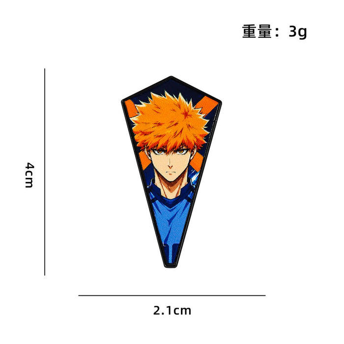 Wholesale Anime Printed Metal Brooch Pin Fashion Accessory For Backpacks And Clothing Anime Fan Gift
