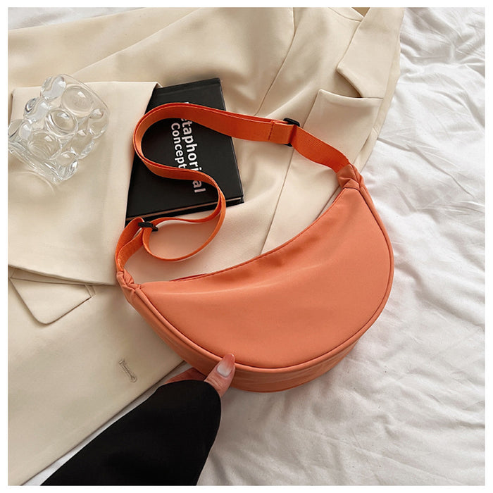 Wholesale Nylon Crossbody Bag  Lightweight Sports Style Small Satchel Underarm Shoulder Bag