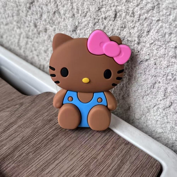 Wholesale Creative 3D Cat Transparent Phone stand