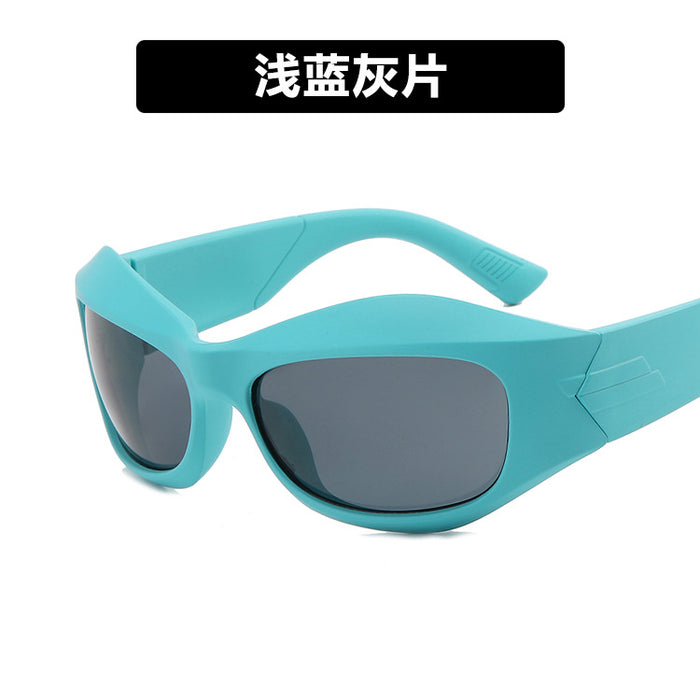 Wholesale Alien curved technology sunglasses trendy sunglasses sunglasses sunglasses