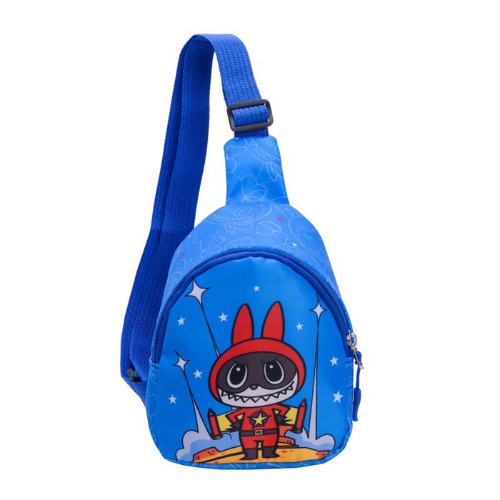 Wholesale  Kids Coin Purse   Cartoon Printed Chest Bag