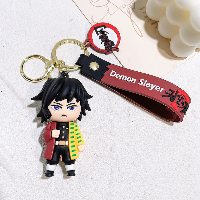 Wholesale Cartoon Doll PVC Keychain JDC-KC-Qiwei006