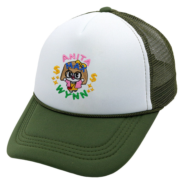 Wholesale Cotton Embroidered Trucker Hat Summer Mesh Cap Baseball Cap JDC-FH-HaiPu003