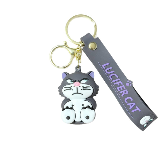 Wholesale Cross-Border Hot Selling Rufaxi Cat Cartoon Cute Creative Key Bag Pendant Toy Gift