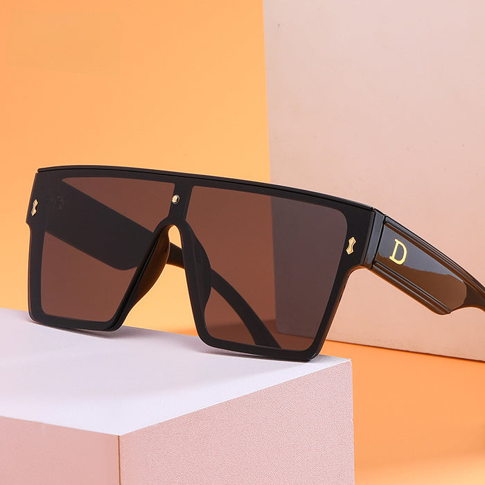 Wholesale Sunglasses for women, high-end sense, large frame fashion, sunglasses for women, square sunshade glasses