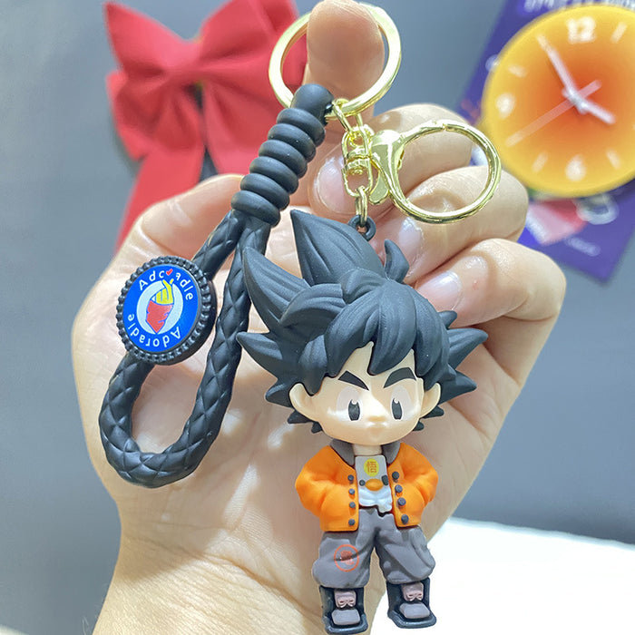 Wholesale PVC Cartoon Doll Keychain JDC-KC-WuYi134