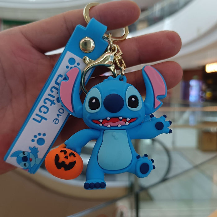 Wholesale Cartoon Silicone Anime Keychain JDC-KC-YiChang040