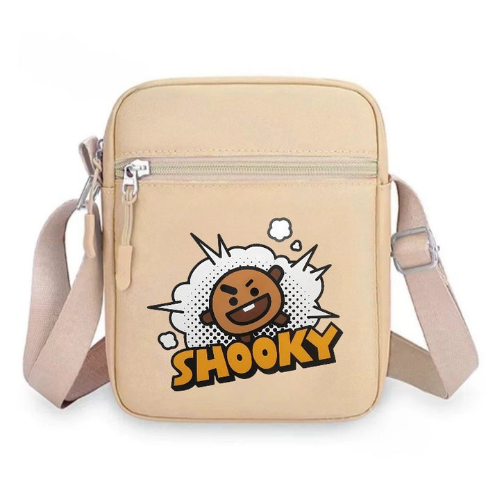 Wholesale Trendy Cartoon Print PVC Small Shoulder Bag For Women Lightweight Casual Fashion Accessory