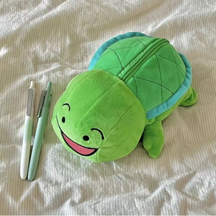 Wholesale Funny Animal  Doll Pencil Case Plush Stationery Storage Bag