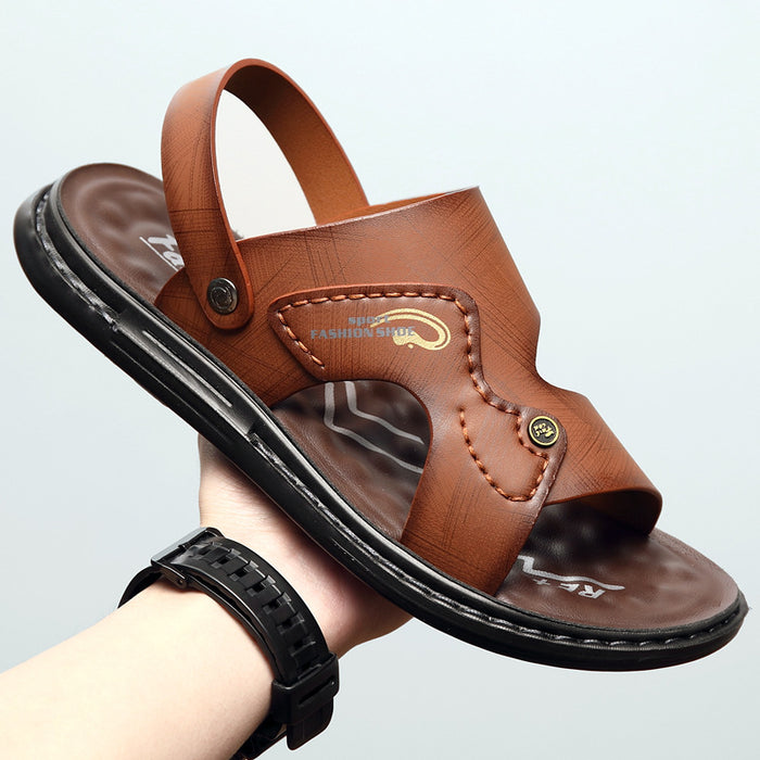 Wholesale 2024 Summer Men Men's Leather Sandals JDC-SD-KangLian001