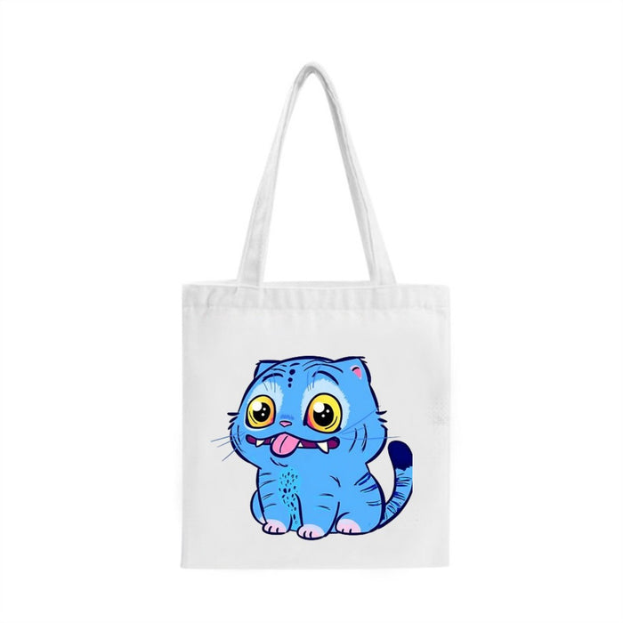 Wholesale KPOP cartoon character printed canvas shoulder bag