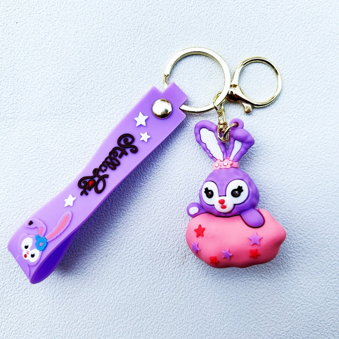 Wholesale PVC Cartoon Doll Keychain JDC-KC-WuYi117