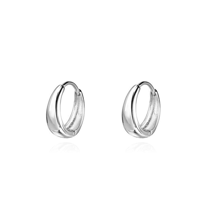 Wholesale Earrings, Silver Needles, Earrings, Women's Simple Earrings, Earrings, Bone Nails, High End Circles, Earrings