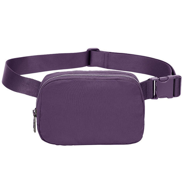 Wholesale Outdoor Running Waist Bag Lulu Same Style Crossbody Bag Chest Bag Nylon Waterproof Sports Waist Bag