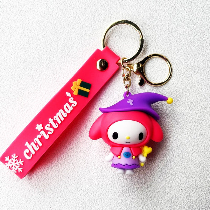 Wholesale PVC Cartoon Doll Keychain JDC-KC-WuYi214