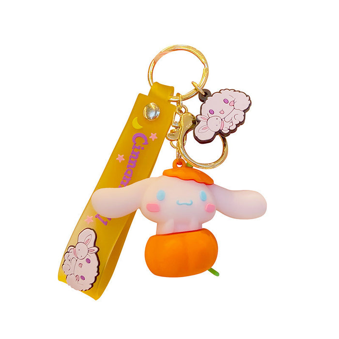 Wholesale Cartoon Doll Silicone Keychain JDC-KC-MingT072