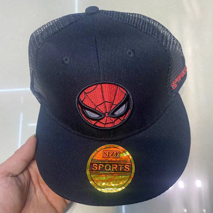 Wholesale Royal Blue Kids Baseball Cap Unisex Adjustable Wide Brim Cartoon Hat Chic Summer Hip Hop Everyday Style