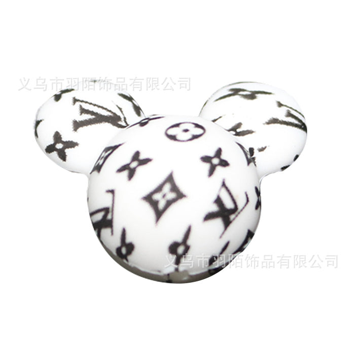 Wholesale 20PCS Cartoon Silicone Beads JDC-BDS-YuMo014