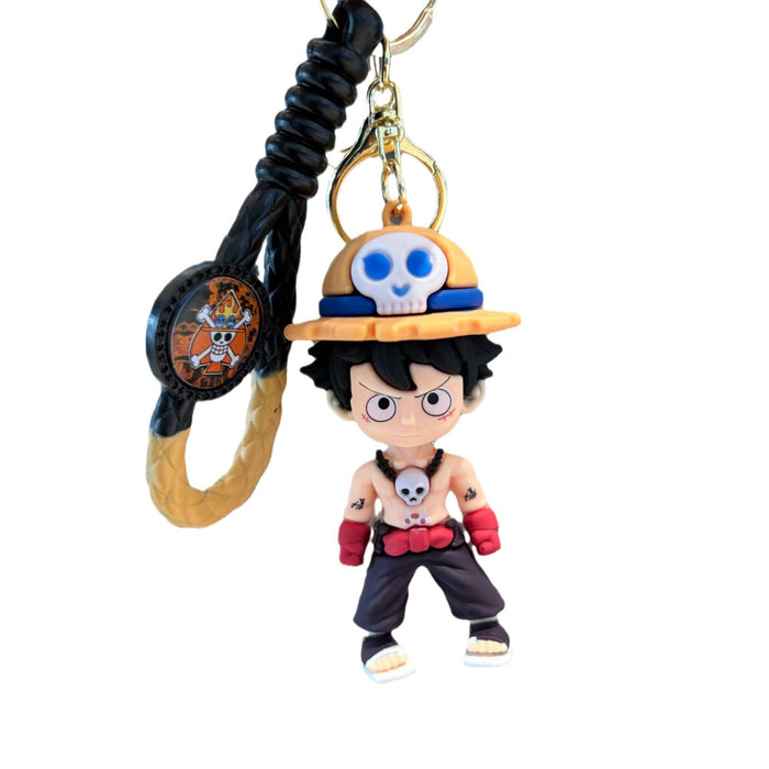 Wholesale Silicone Cartoon Doll Keychain JDC-KC-PengYu023