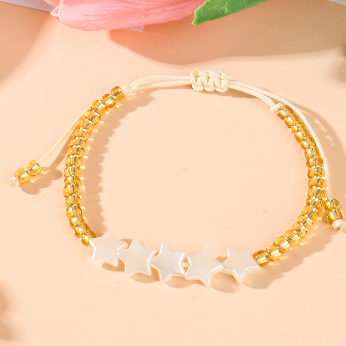 Wholesale Beaded bracelet, new pearl bracelet, pearl woven bracelet