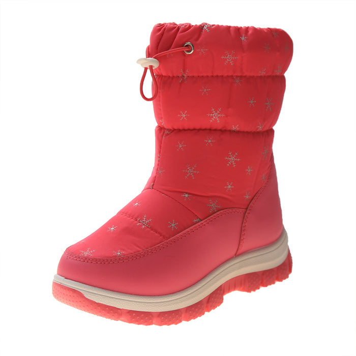 Wholesale A Pair/ Children's Snow Boots High Cut Cute and Fashionable Cotton Shoes Casual and Warm Boots JDC-KS-SB003