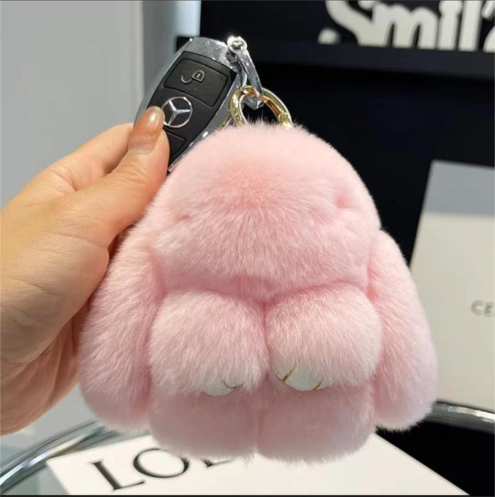 Wholesale  Fur Plush  Key Chain Pendant Plush Doll Bunny Bag Pendant Plush Doll