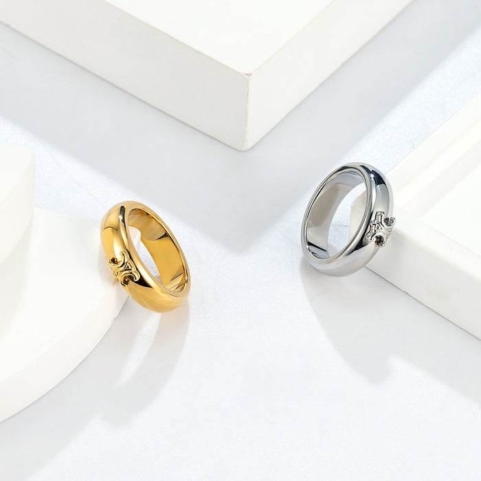 Wholesale Fashion light luxury ring, women's simple and high-end ring wholesale