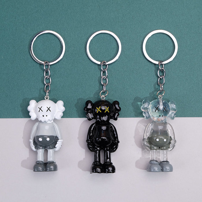 Wholesale Minimalist Resin Keychains JDC-KC-QMou025