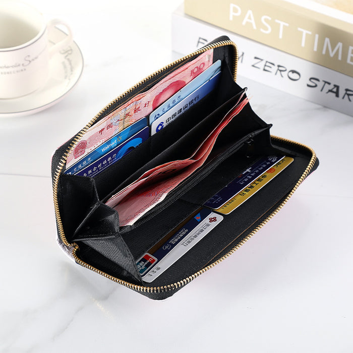 Wholesale PU Coin Purse Men's Fashion Cartoon Coin Clutch Zipper Wallet Women's Banknote Clip