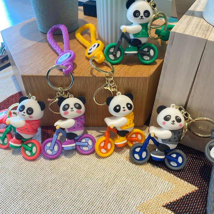 Wholesale Cute 3D Doll Silicone Keychain JDC-KC-MingT148