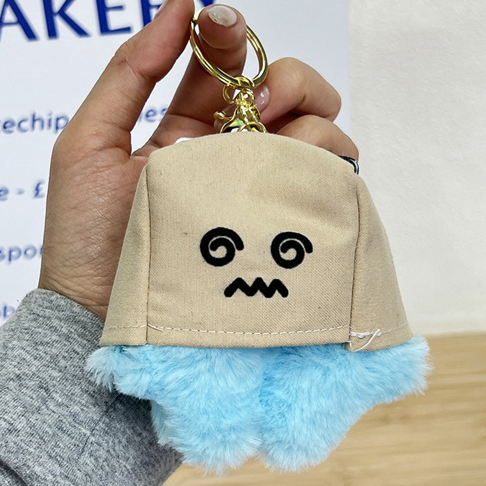 Wholesale  Plush Keychain Doll Bag Charm Cute Cartoon Keychain