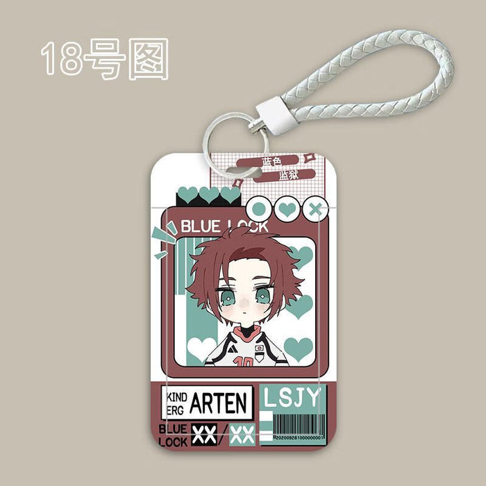 Wholesale Cartoon ABS Card Holder With Lanyard For Student ID And Bus Pass Everyday Use