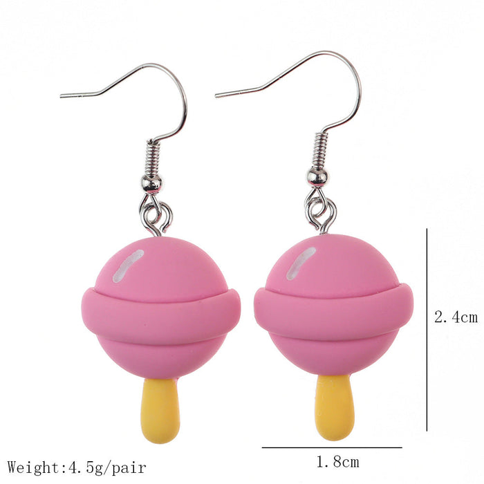 Wholesale Earrings Resin Fun Cute Cartoon Flower Bouquet (S) JDC-ES-niqing019