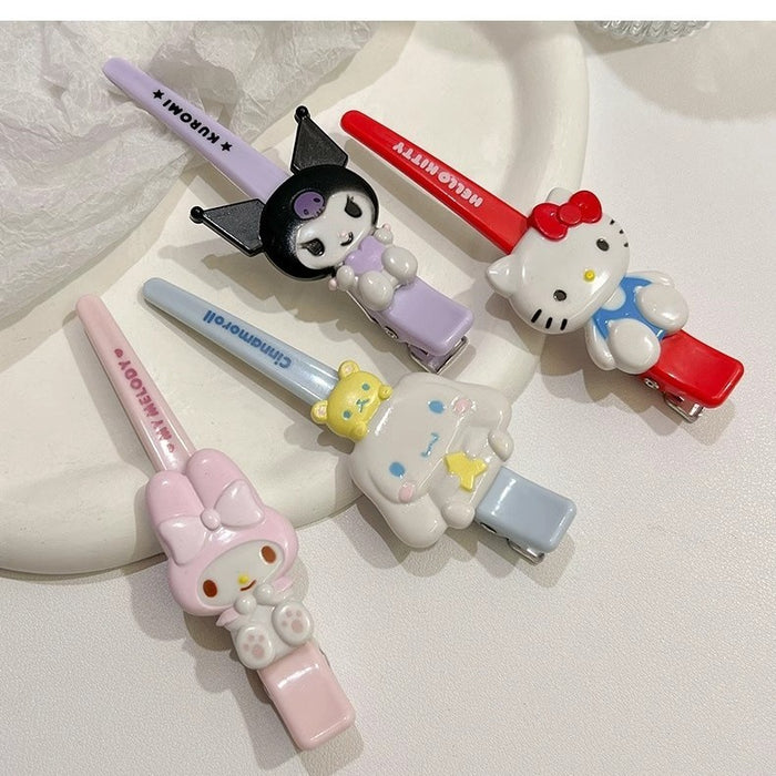 Wholesale Large Cartoon Hairpin Duckbill Clip Side Bangs Shattered Seamless Hairpin Cute Sweet Hair Accessories