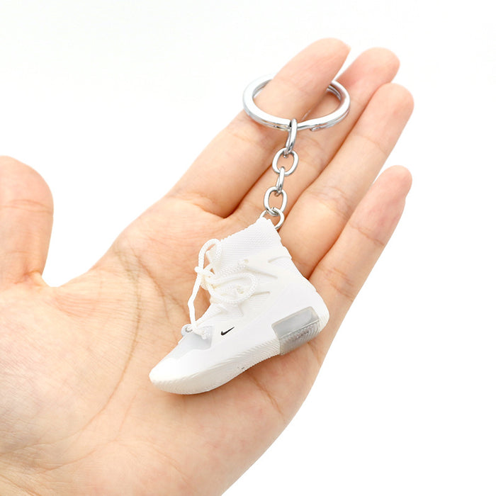 Wholesale PVC Basketball Shoe Model Keychain JDC-KC-QLPing015